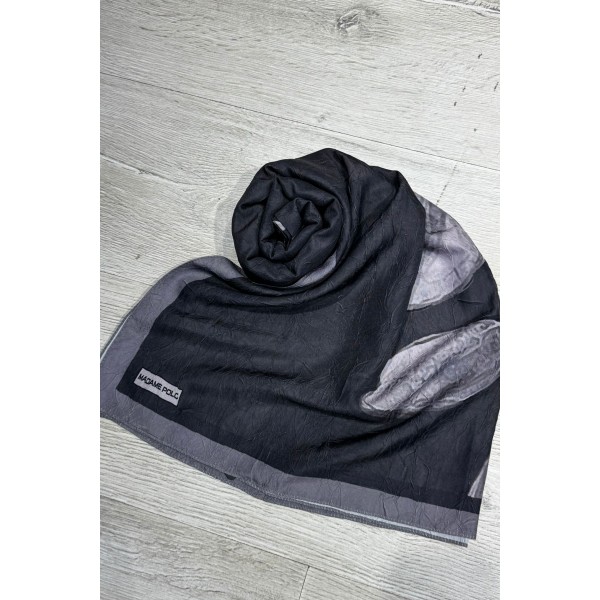 Dijital Bambu Pamuklu Şal 017MR